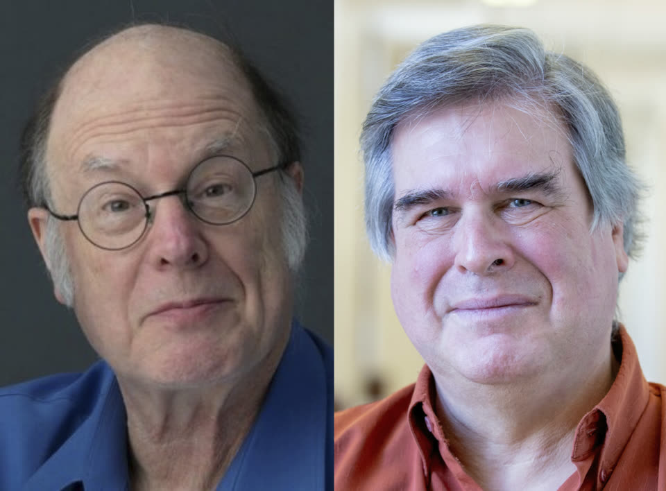 Charles Bennett (left) and Gilles Brassard (right)